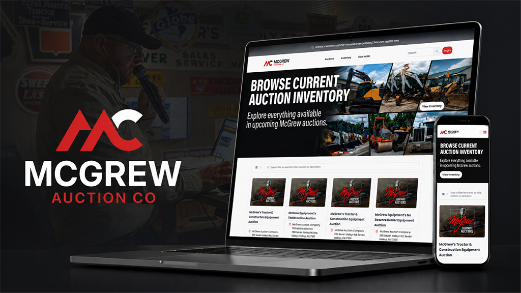 McGrew Auction Company New Website
